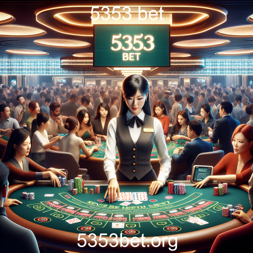 A Experiência Incomparável dos Cassinos ao Vivo no 5353 Bet